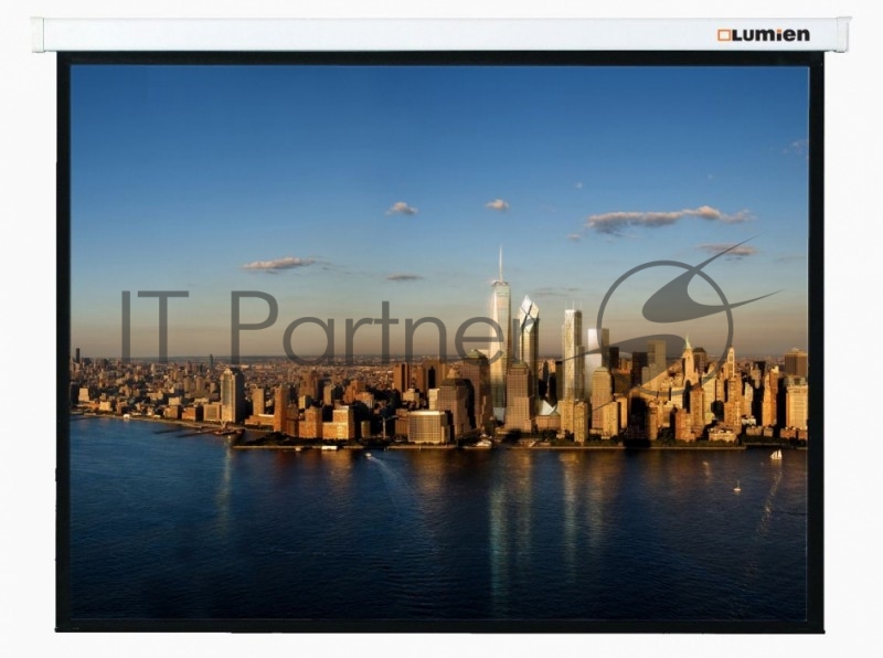 Экран Lumien 183x244см Master View LMP-100110 4:3 настенно-потолочный рулонный