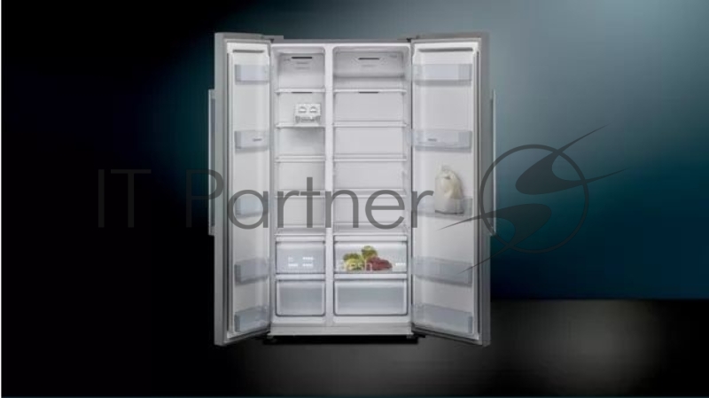 Холодильник Отдельностоящий Side-by-Side SIEMENS KA93NVL30M iQ300 1787x908x707 380/236л 42дБ NoFrost SuperCooling/Freezing MultiAirflow генератор льда