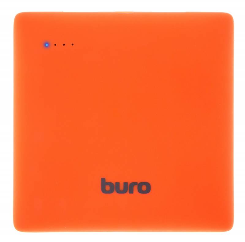 Мобильный аккумулятор Buro RA-7500PL-OR Pillow Li-Ion 7500mAh 2.1A оранжевый 2xUSB