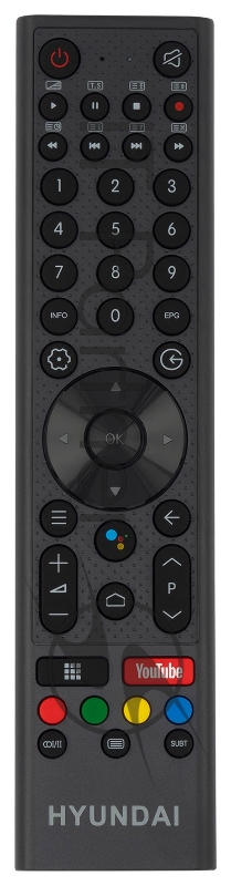 Телевизор LED Hyundai 43 H-LED43BU7008 Android TV Slim Design черный 4K Ultra HD 60Hz DVB-T DVB-T2 DVB-C DVB-S DVB-S2 USB WiFi Smart TV