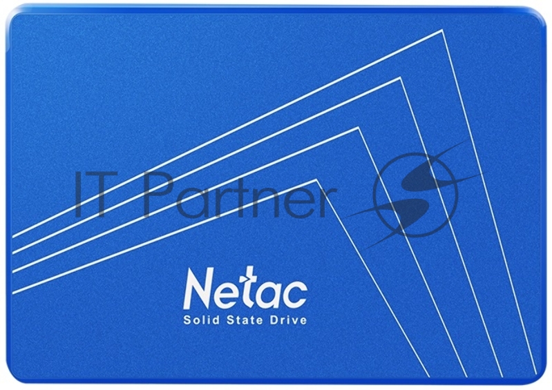 Накопитель SSD 2.5 Netac 480Gb N535S Series <NT01N535S-480G-S3X> Retail (SATA3, up to 540/490MBs, 3D TLC, 7mm)