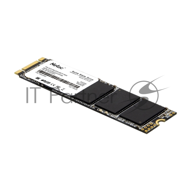 Накопитель SSD M.2 Netac 2.0Tb N535N Series <NT01N535N-002T-N8X> Retail (SATA3, up to 540/490MBs, 3D TLC, 22х80mm)