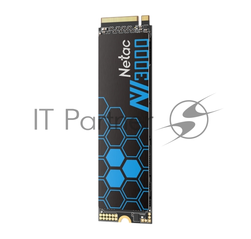 Накопитель SSD M.2 Netac 2.0Tb NV3000 Series <NT01NV3000-2T0-E4X> Retail (PCI-E 3.0 x4, up to 3100/2100MBs, 3D NAND, 1200TBW, NVMe 1.3, 22х80mm, heatsink)