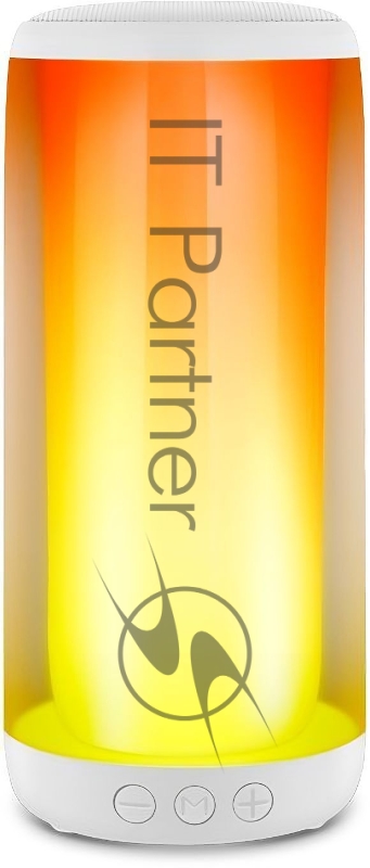 SVEN PS-265 1.0 белые Мобильные колонки (10W, mini Jack, USB, Bluetooth, micro SD, подсветка, USB Type-C, 2000 мA)