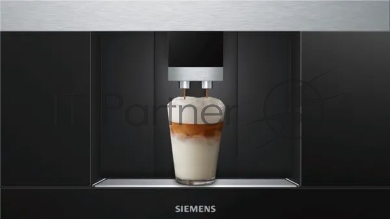 Встраиваемая кофемашина SIEMENS CT636LES6 iQ700, 455 x 594 x 385 aromaDouble autoMilk Clean TouchControl CeramDrive VoiceControl HomeConnect