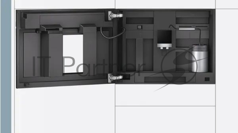 Встраиваемая кофемашина SIEMENS CT636LES6 iQ700, 455 x 594 x 385 aromaDouble autoMilk Clean TouchControl CeramDrive VoiceControl HomeConnect