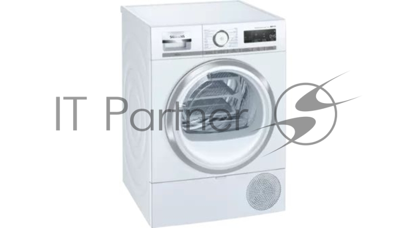 Отдельностоящая сушильная машина с тепловым насосом SIEMENS WT47XKH1GC iQ700, 842x598x613 9кг 62дБ Rapid40 SoftDry AntiVibration TouchControl