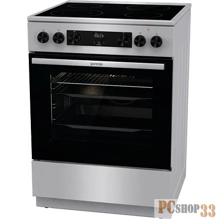 Плита Электрическая Gorenje GECS6C70XC нержавеющая сталь