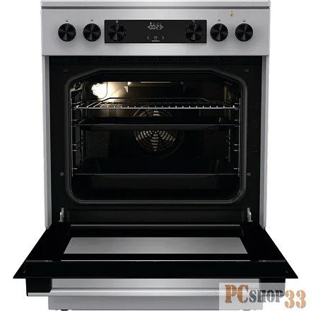 Плита Электрическая Gorenje GECS6C70XC нержавеющая сталь