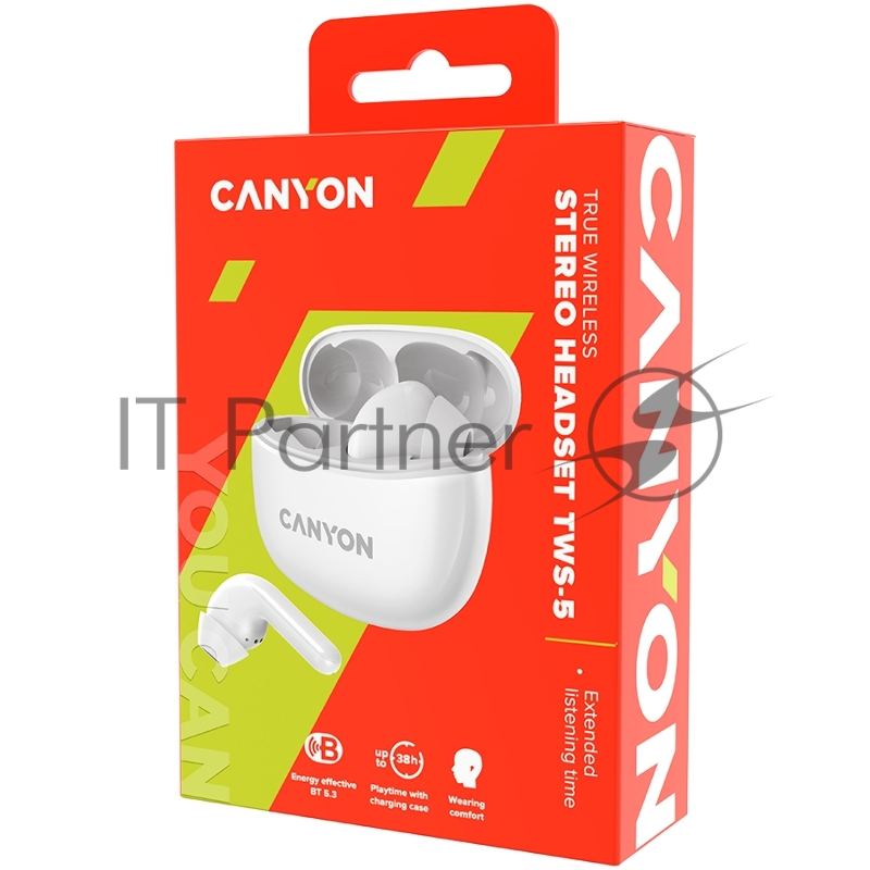 Наушники Canyon TWS-5 Bluetooth