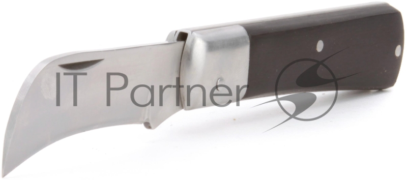 Нож КВТ НМ-02 для снятия изоляции нерж. сталь ширина лезвия 22мм толщина обуха 3мм длина 115/185мм