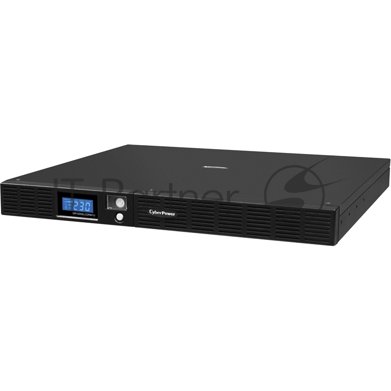 CyberPower ИБП Line-Interactive OR1000ELCDRM1U 1000VA/600W USB/RS-232/SNMPslot /RJ11/45 (4+2 IEC С13
