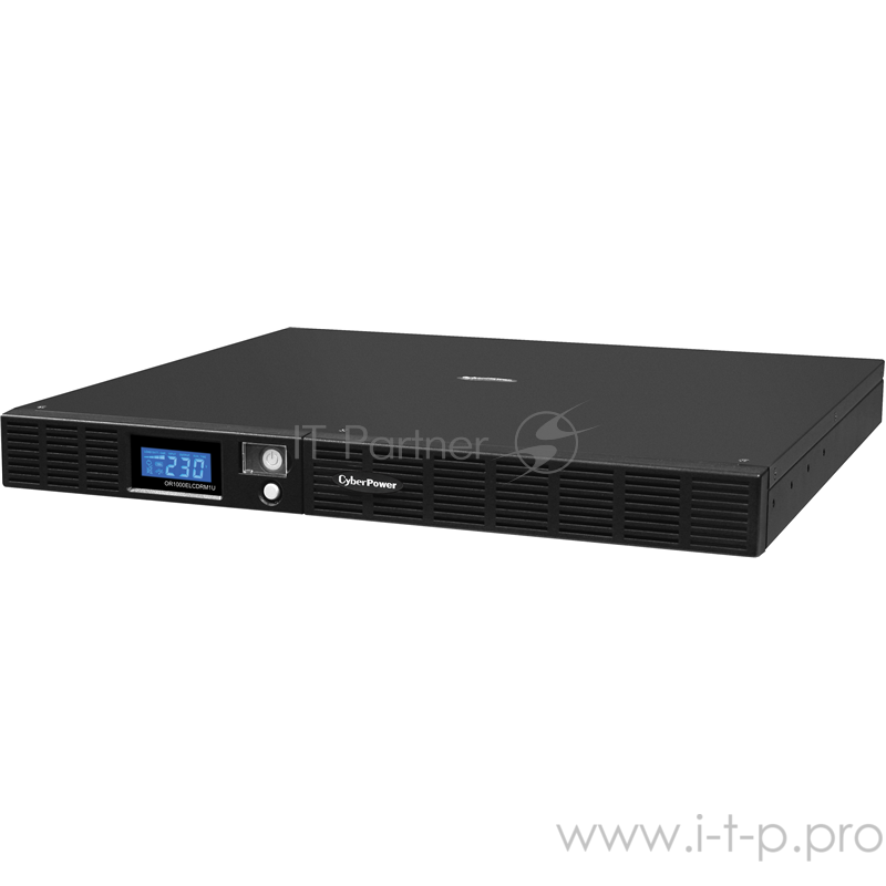 CyberPower ИБП Line-Interactive OR1500ELCDRM1U 1500VA/900W USB/RS-232/SNMPslot /RJ11/45 (4+2 IEC С13