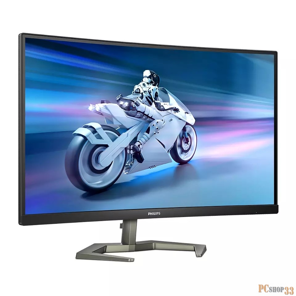 МОНИТОР 27 PHILIPS 27M1C5500VL/00 Black (VA, изогнутый, 2560x1440, 165Hz, 1 ms, 178°/178°, 250 cd/m, 4000:1, +2xHDMI 2)