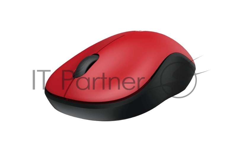 Мышь беспроводная Dareu LM106G Red-Black (красный с черным), DPI 1200, ресивер 2.4GHz, размер 99.4x59.7x38.4мм