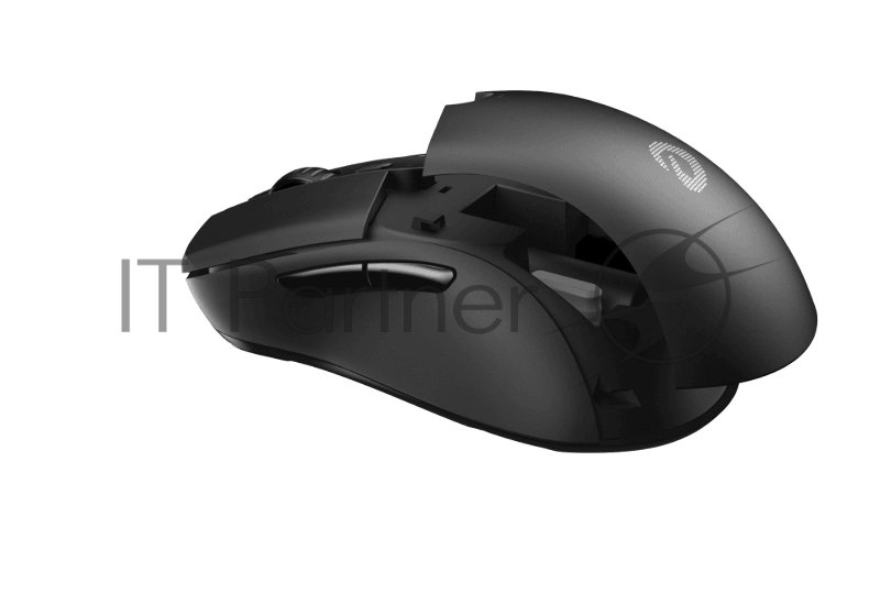 Мышь игровая беспроводная Dareu A918X Black (черный), DPI 800/1200/2400/16000, ресивер 2.4GHz+BT, размер 121.6x64.7x39.6мм