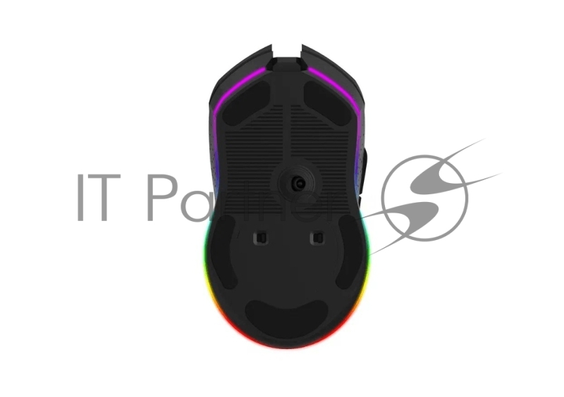 Мышь игровая беспроводная Dareu EM901 Black (черный), DPI 600-10000, подсветка RGB, подключение: проводное+2.4GHz, размер 125x67x39мм