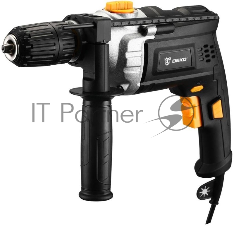 Дрель ударная Deko DKID1200W 1200Вт патрон:быстрозажимной реверс (кейс в комплекте) (063-4327)