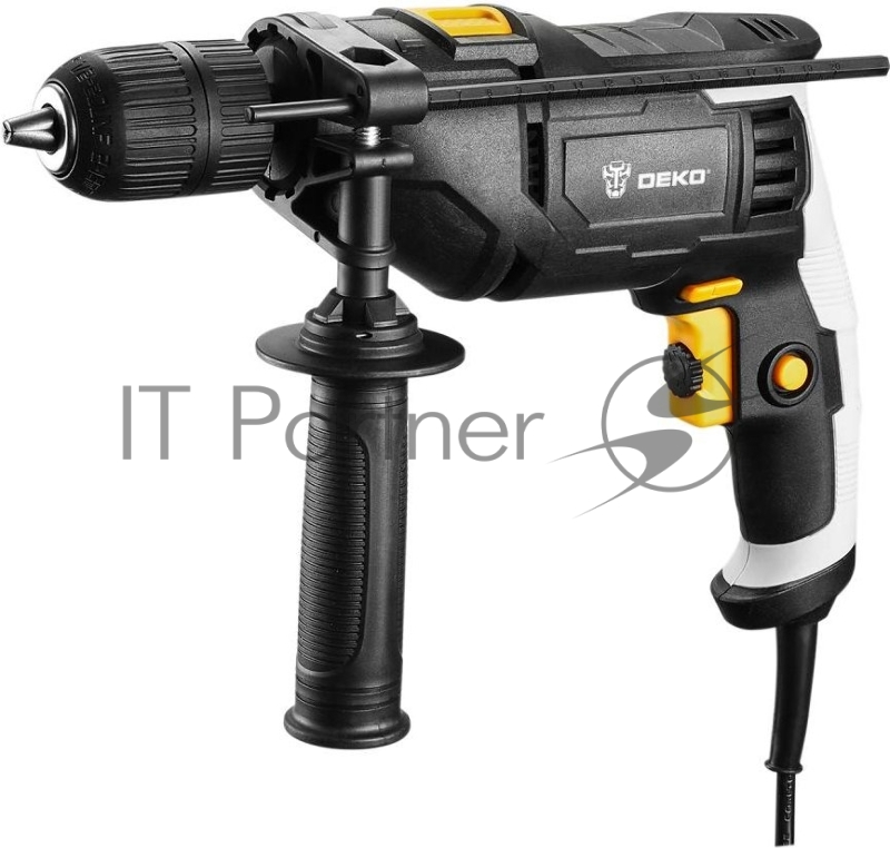 Дрель ударная Deko DKID850W 850Вт патрон:быстрозажимной реверс (кейс в комплекте) (063-4326)