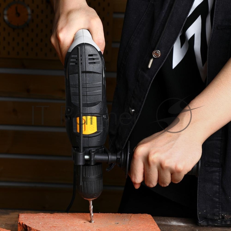 Дрель ударная Deko DKID850W 850Вт патрон:быстрозажимной реверс (кейс в комплекте) (063-4326)