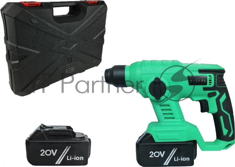 Перфоратор Zitrek Destroyer патрон:SDS-plus уд.:2Дж аккум. (кейс в комплекте)