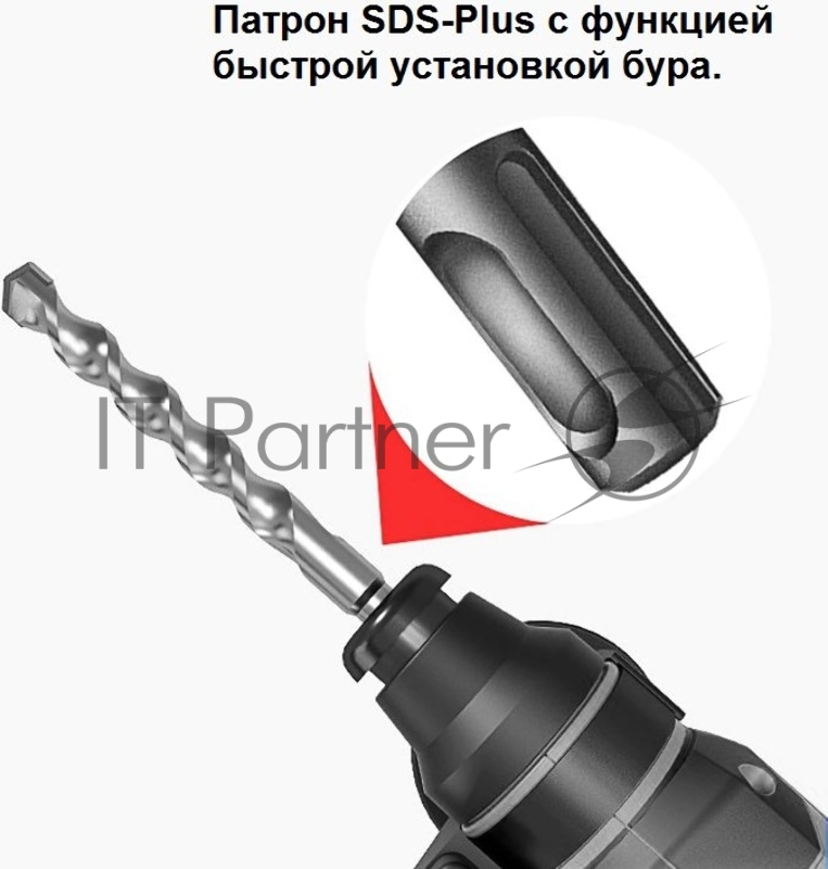 Перфоратор Zitrek Destroyer патрон:SDS-plus уд.:2Дж аккум. (кейс в комплекте)