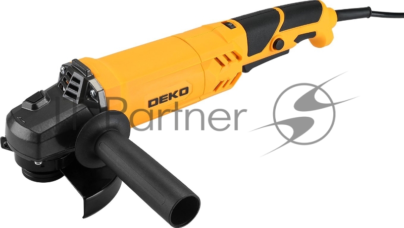 Углошлифовальная машина Deko DKAG1500 1500Вт 12000об/мин рез.шпин.:M14 d=125мм