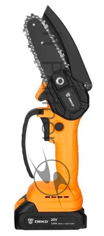 Пила цепная аккумуляторная DEKO DKCHS 20-4, 20В, 1x2.0Ач