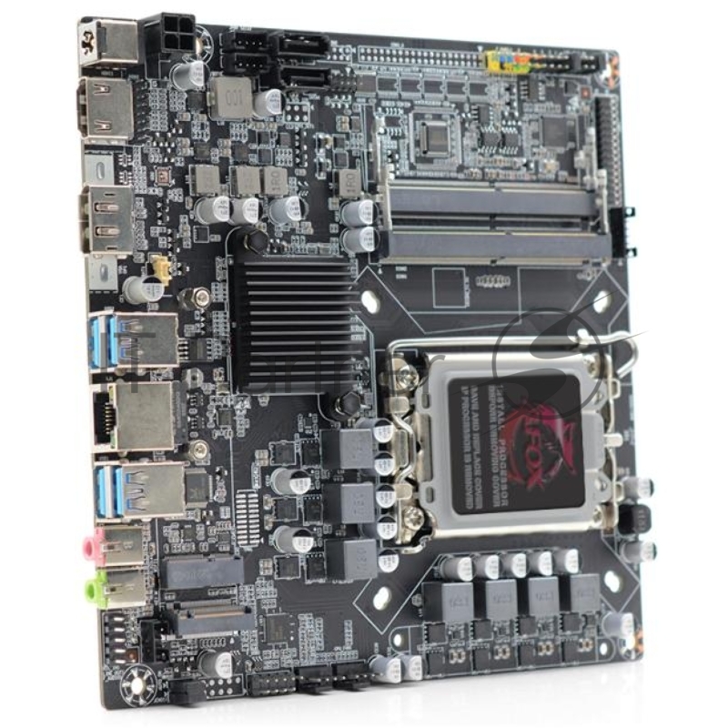 Материнская плата AFOX Motherboard Intel® H610 INTEL® Socket 1700, 1000M lan, Mini-ITX (17 x17cm) (AFH610-MI) (785549)