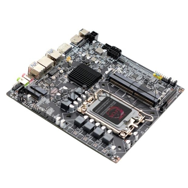 Материнская плата AFOX Motherboard Intel® H610 INTEL® Socket 1700, 1000M lan, Mini-ITX (17 x17cm) (AFH610-MI) (785549)
