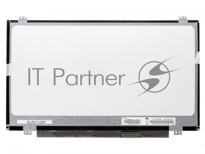 Матрица 14.0 Glare N140BGE-L43, WXGA HD 1366x768, 40L, cветодиодная (LED), Chi Mei, уши В/Н