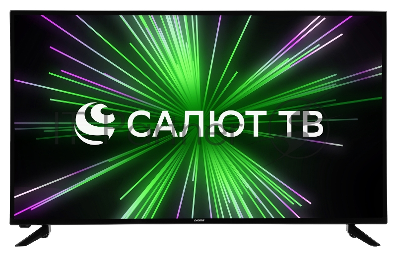 Телевизор LED Digma 40 DM-LED40SBB25 Салют ТВ черный FULL HD 60Hz DVB-T DVB-T2 DVB-C DVB-S DVB-S2 USB WiFi Smart TV (RUS)
