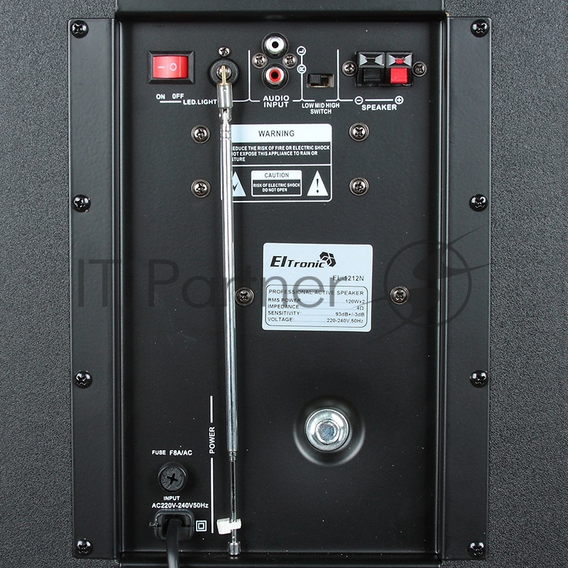 Колонка 12 (20-06 TWIN BOX) динамик 4шт/12 комплект 2 колонки ElTRONIC