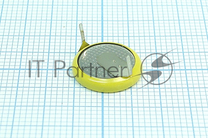 Батарейка CMOS CR1220 под пайку с загнутыми контактами с разных сторон