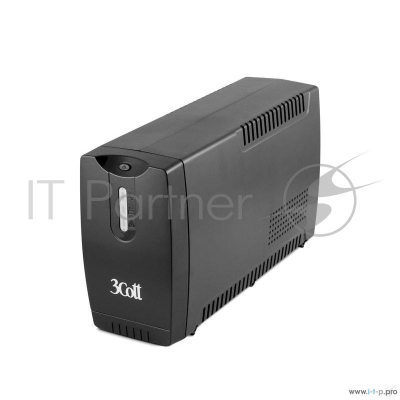 ИБП 3Cott-650-CNL Connect Line 650VA/390W USB,AVR,RJ11,RJ45 (3 Euro)