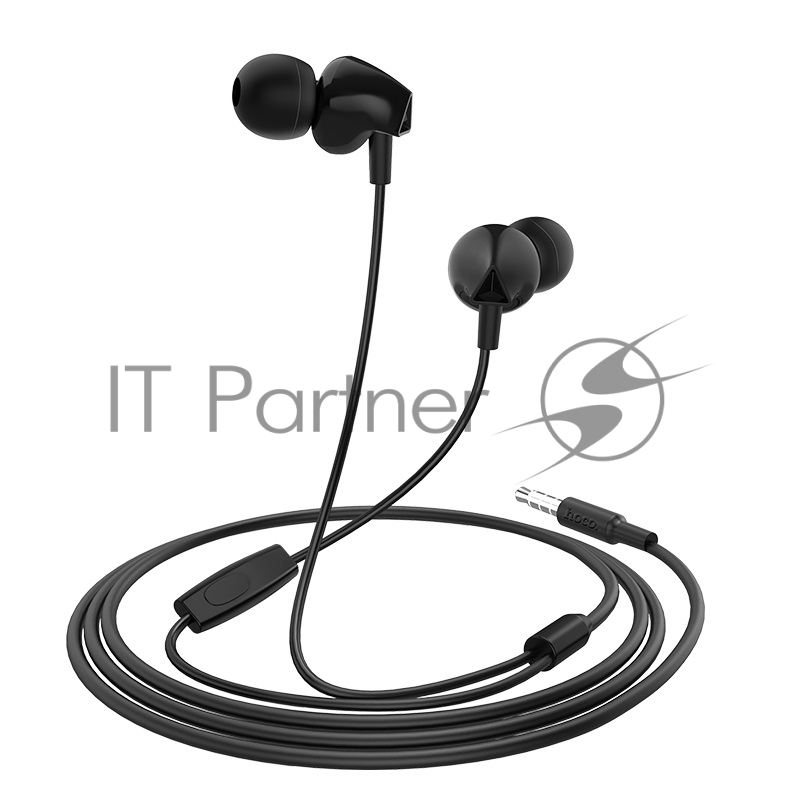 Наушники HOCO М60 Perfect sound с микрофоном, 3.5mm mini jack, черный