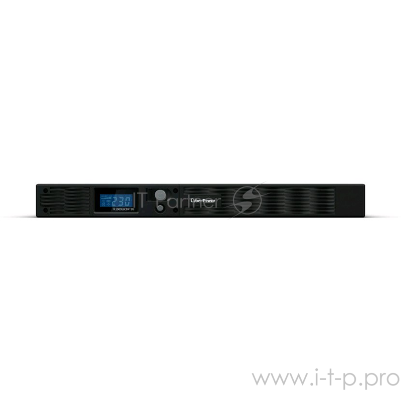 ИБП CyberPower Line-Interactive PR1000ELCDRT1U 1000VA/670W USB/RS-232/EPO/SNMPslot (6 IEC С13)