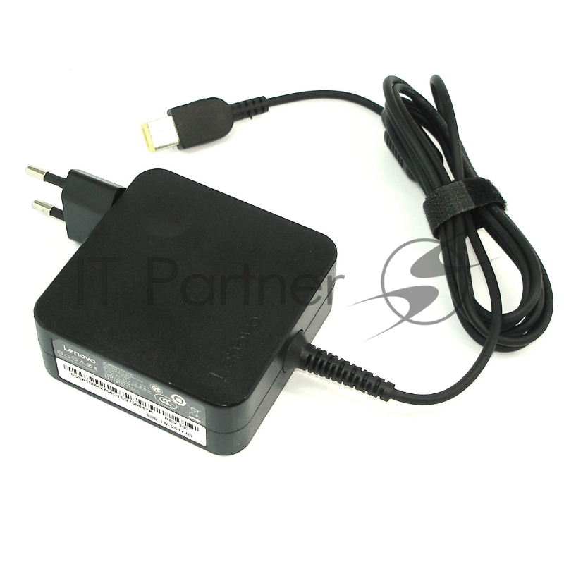 Блок питания (сетевой адаптер) для ноутбуков Lenovo 20V 3.25A 65W Rectangle (прямоугольный) travel