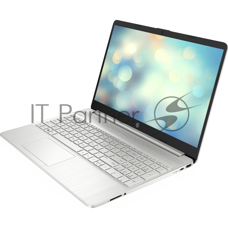 Ноутбук HP15s-eq2008nia 15.6(1920x1080)/AMD Ryzen 3 5300U(2.6Ghz)/8192Mb/512PCISSD Radeon Integrated Graphics /Cam/WiFi/41WHr/war 1y/Natural Silver FF+ NSV C-deck/DOS + EN kbd Английская клавиатура