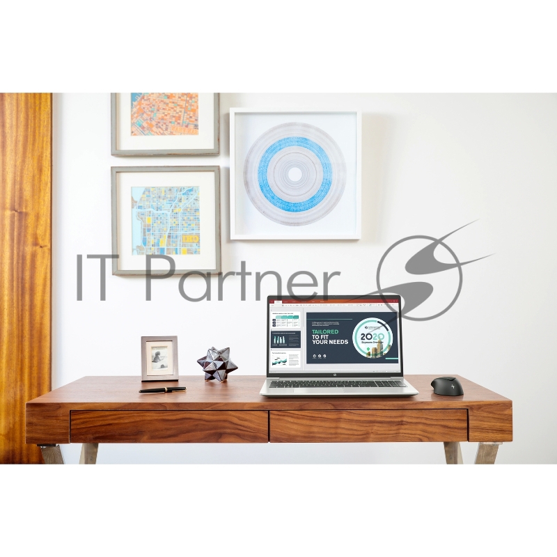 Ноутбук HP Probook 455 G8 15.6(1920x1080)/AMD Ryzen 3 5400U(2.6Ghz)/8192Mb/256SSDGb/ Vega/45WHr/war 1y/1.74kg/Win10Pro + EN Kbd Английская клавиатура