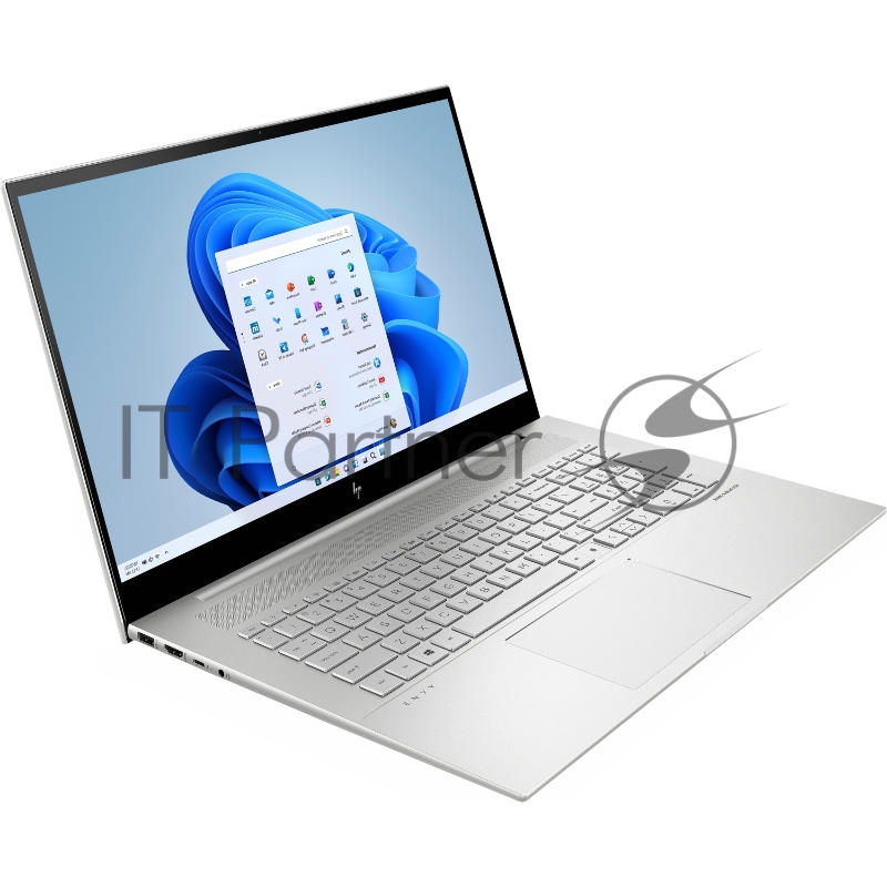 Ноутбук HP Envy 17t-ch100 17.3(1920x1080)/Touch/Intel Core i7 1165G7(2.8Ghz)/16384Mb/512PCIS Iris Xe /Cam/BT/WiFi/55WHr/war 1y/Natural silver/Win11Pro + EN kbd, 3pin Английская клавиатура