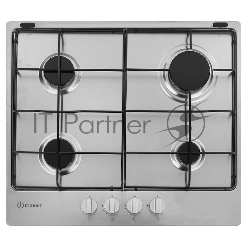 Газовая варочная поверхность Indesit THP 642 IX/I нержавеющая сталь