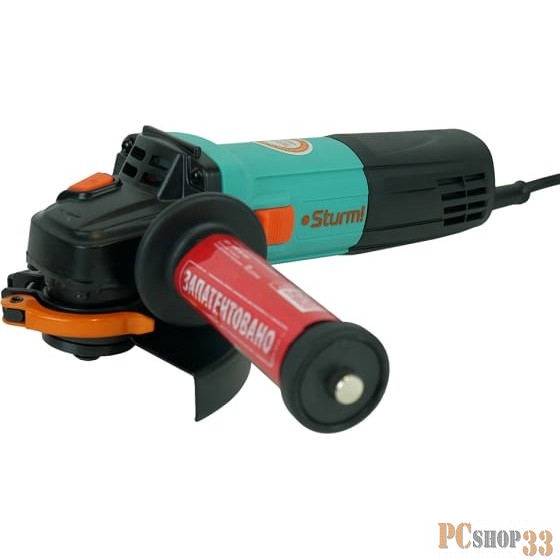 Углошлифовальная машина Sturm! AG90125E 1100Вт рез.шпин.:M14 d=125мм