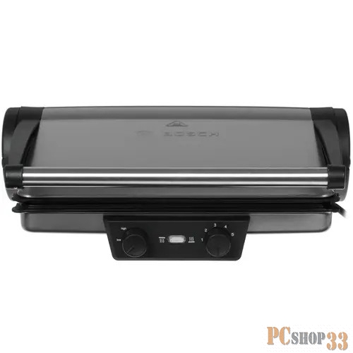 Электрогриль Bosch TCG4215 серебристый/черный