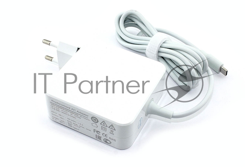 Блок питания (сетевой адаптер) для ноутбуков Xiaomi 90W USB-C (Type-C) OEM белый