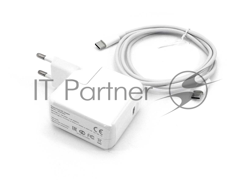 Блок питания (сетевой адаптер) для ноутбуков Apple 5V 3A / 9V 3A / 15V 2A / 20V 1.5A 30W Type-C OEM