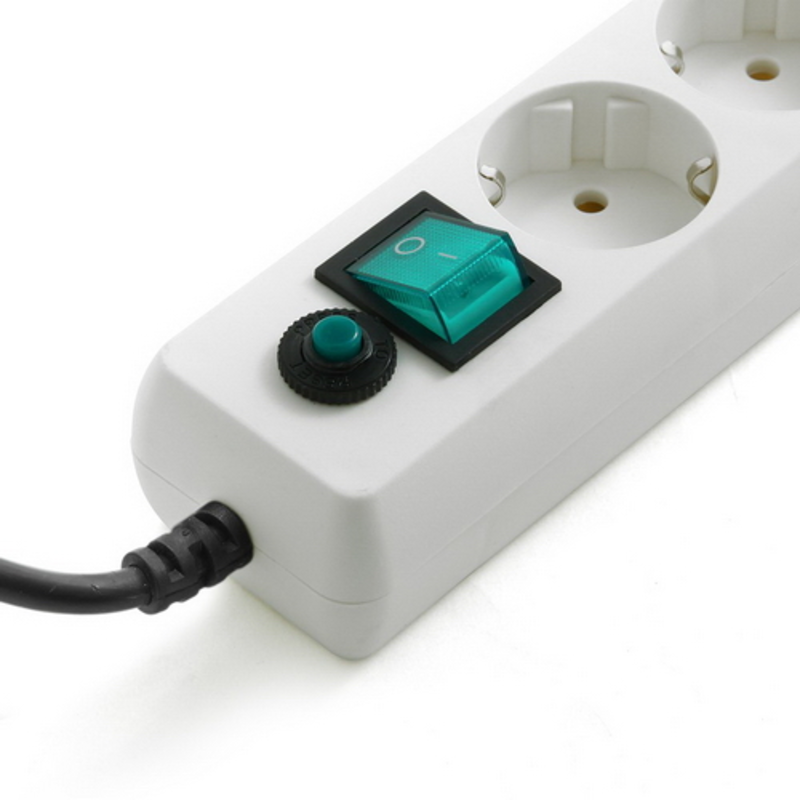 Сетевой фильтр Гарнизон ЕНW-0 0,5 м 6 р белый для UPS