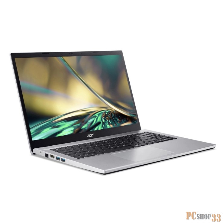 Ноутбук Acer Aspire 3 Slim A315-59-55KQ Core i5 1235U 8Gb SSD256Gb Intel UHD Graphics 15.6 IPS FHD (1920x1080) Eshell silver WiFi BT Cam
