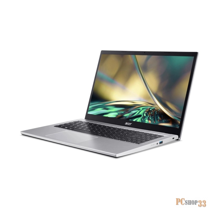 Ноутбук Acer Aspire 3 Slim A315-59-55KQ Core i5 1235U 8Gb SSD256Gb Intel UHD Graphics 15.6 IPS FHD (1920x1080) Eshell silver WiFi BT Cam