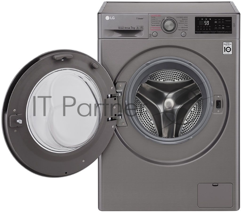 Стиральная машина LG F2J6HS8S класс: A загр.фронтальная макс.:7кг серебристый